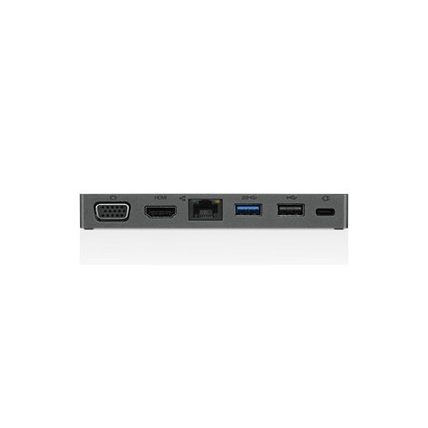 Lenovo | Powered USB-C Travel Hub | Ethernet LAN (RJ-45) ports 1 | VGA (D-Sub) ports quantity 1 | USB 3.0 (3.1 Gen 1) Type-C por - 2